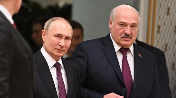 Рабочий визит президента РФ В. Путина в Беларусь - Sputnik Таджикистан