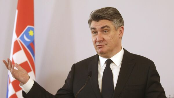 Президент Хорватии Зоран Миланович - Sputnik Таджикистан