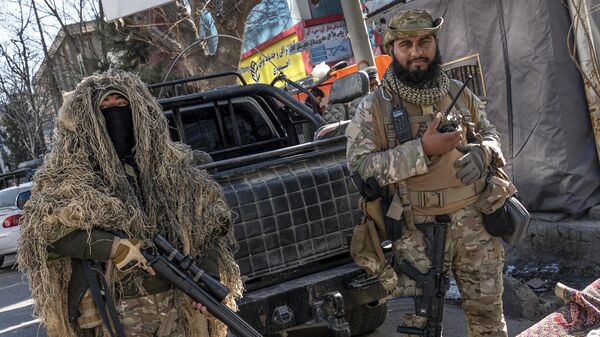 Сотрудники службы безопасности Талибана в Кабуле - Sputnik Таджикистан