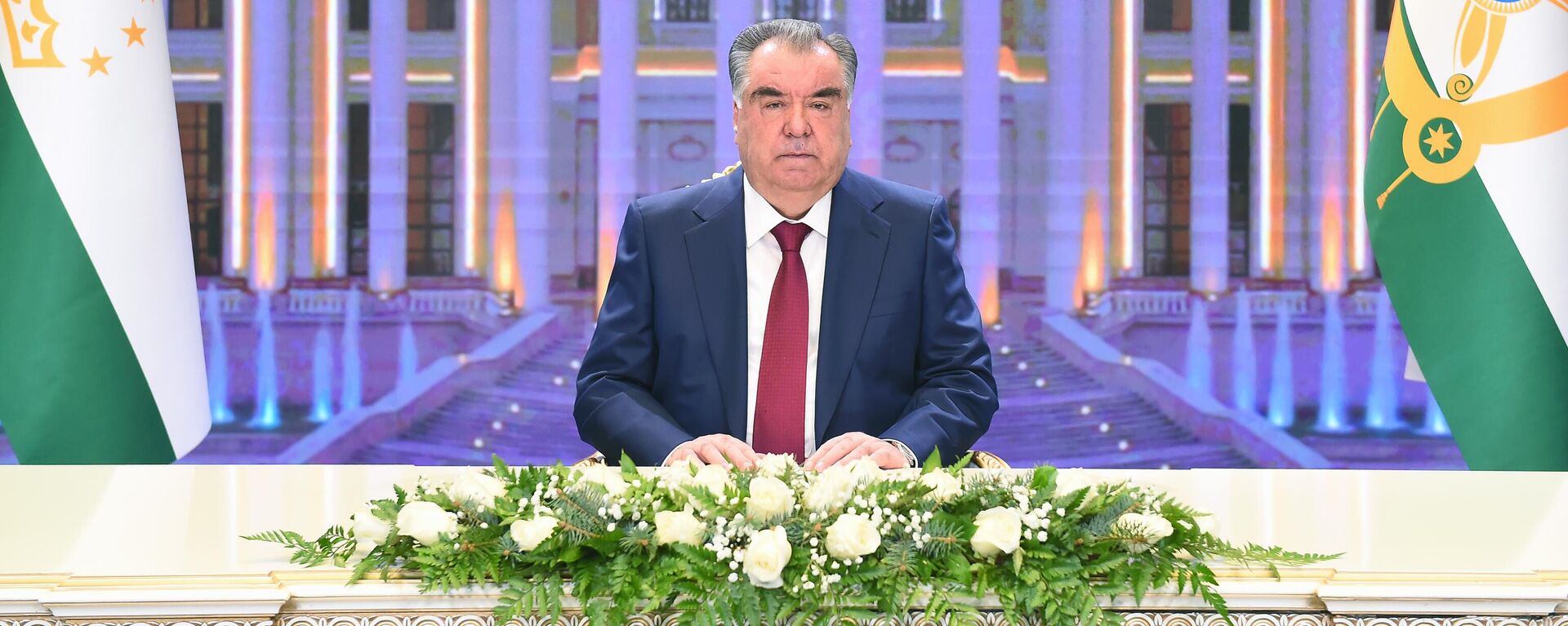 Президент Таджикистана Эмомали Рахмон - Sputnik Тоҷикистон, 1920, 31.12.2022