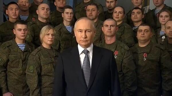 Путин обратился с новогодним посланием к россиянам – видео - Sputnik Таджикистан