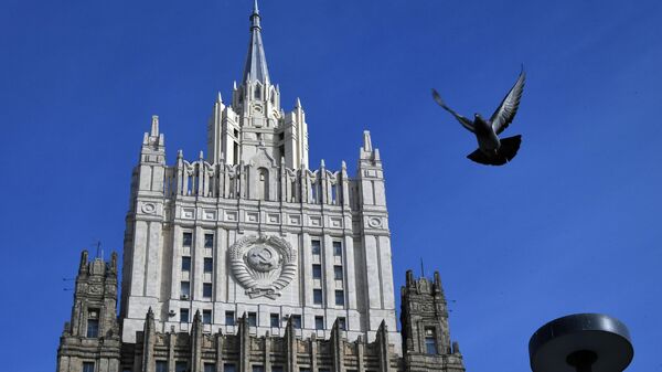 Здание Министерства иностранных дел РФ - Sputnik Тоҷикистон