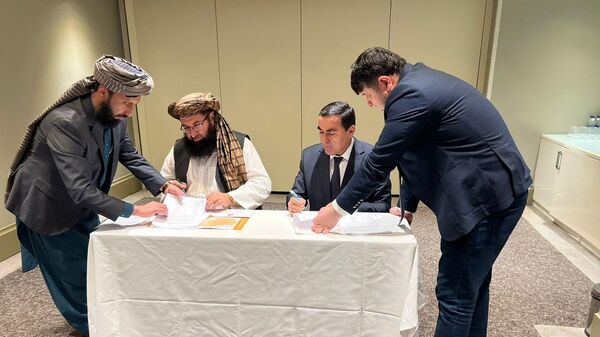 Таджикистан и Афганистан подписали соглашение о поставках энергии на 2023 год. - Sputnik Тоҷикистон