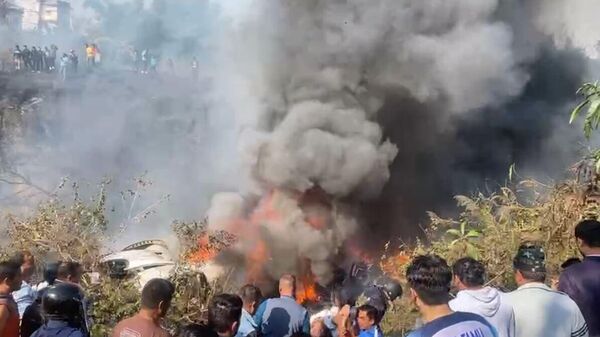 Авиакатастрофа в Непале - Sputnik Таджикистан