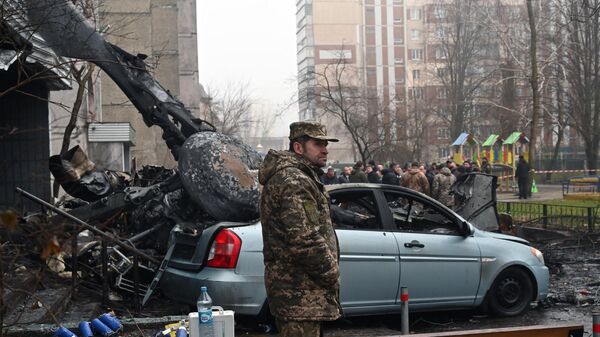 Авиакатастрофа в Броварах, Киевская область - Sputnik Таджикистан