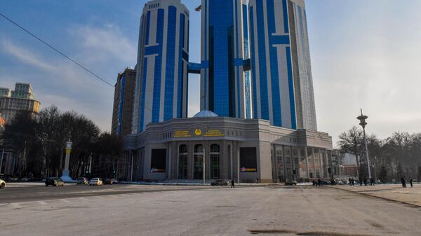 Здание службы связи при правительстве Республики Таджикистан - Sputnik Таджикистан