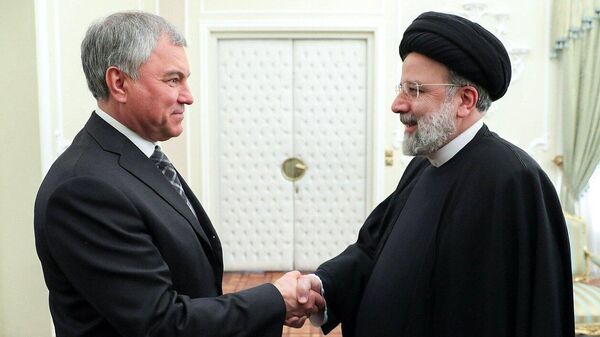 Председатель ГД встретился с Президентом Ирана - Sputnik Тоҷикистон