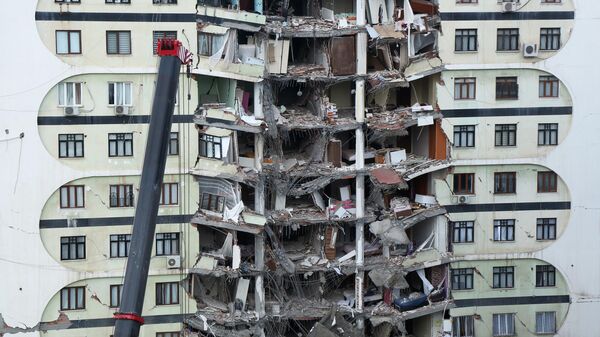 Последствия землетрясения в Турции - Sputnik Тоҷикистон