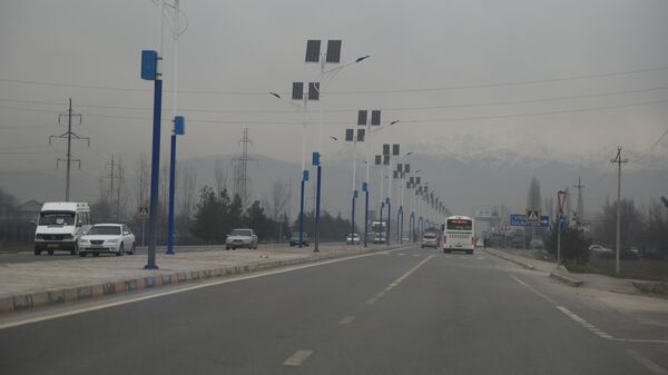 Дорога в городе Душанбе - Sputnik Таджикистан