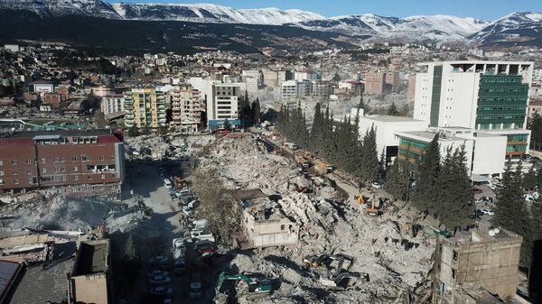 Последствия землетрясения в Турции - Sputnik Таджикистан