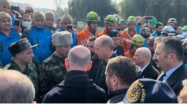 Президент Турции поблагодарил наших спасателей за проделанную работу - Sputnik Тоҷикистон