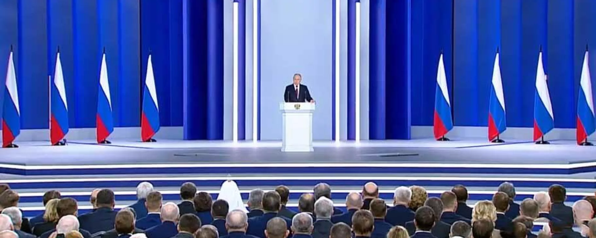 Послание президента РФ Владимира Путина Федеральному собранию - Sputnik Тоҷикистон, 1920, 21.02.2023