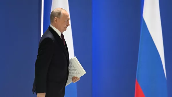 Послание президента РФ Владимира Путина Федеральному собранию - Sputnik Тоҷикистон