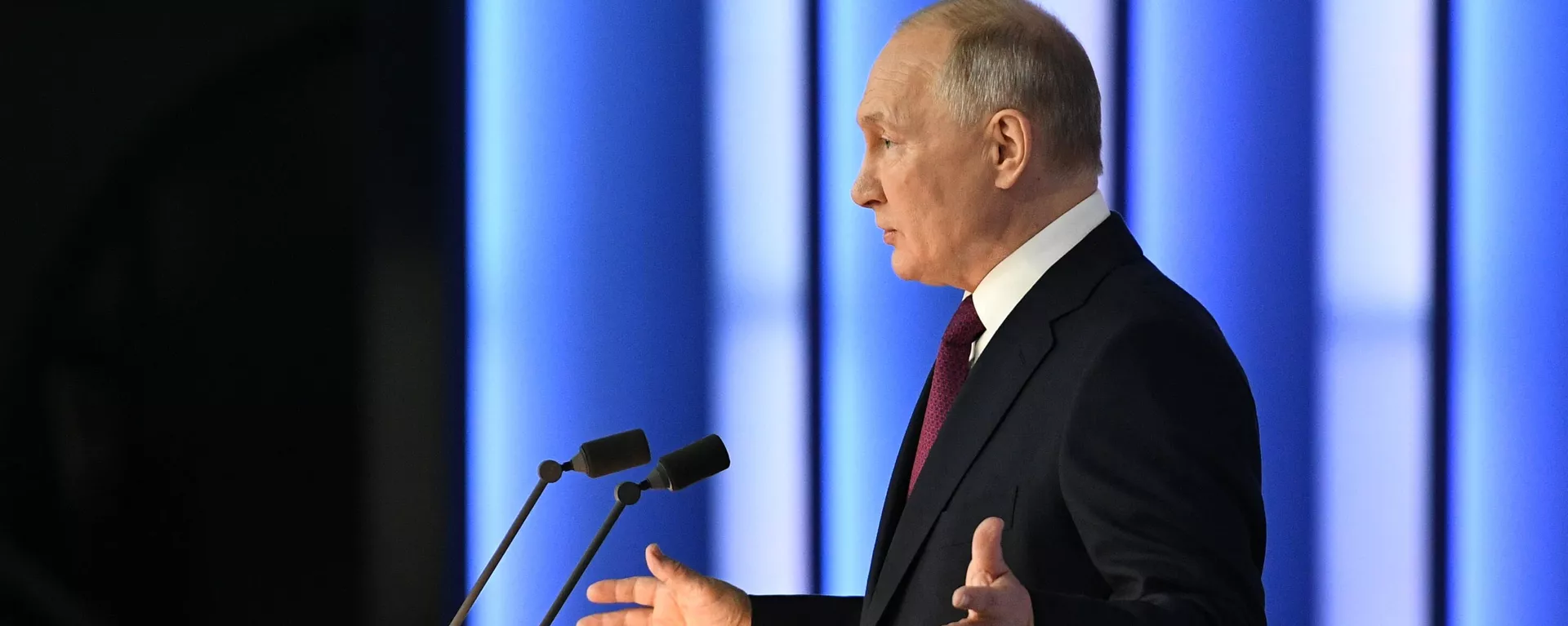 Послание президента РФ Владимира Путина Федеральному собранию - Sputnik Тоҷикистон, 1920, 21.02.2023