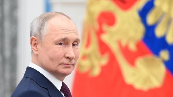 Президент России Владимир Путин - Sputnik Тоҷикистон