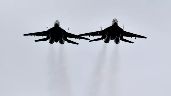 Украинские самолеты МиГ-29 - Sputnik Тоҷикистон