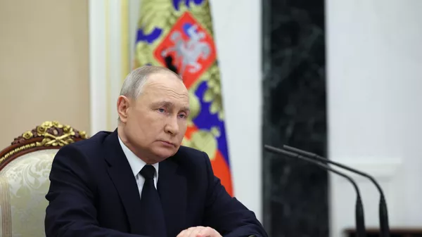 Президент РФ В. Путин - Sputnik Тоҷикистон