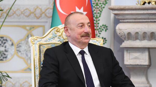 Президент Азербайджанской Республики Ильхам Алиев - Sputnik Таджикистан