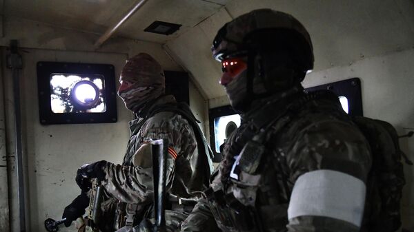Бойцы Центра специального назначения ФСБ  - Sputnik Таджикистан
