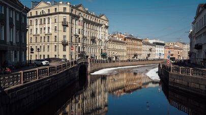Река Мойка в Санкт-Петербурге