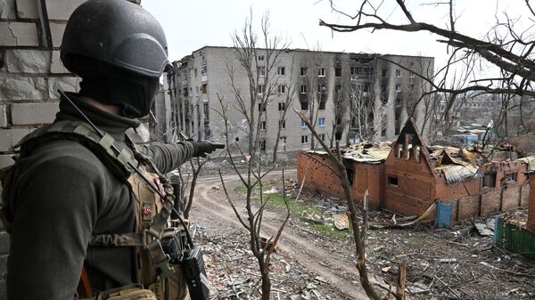 Бойцы группы Вагнера ведут бой в центре Артемовска - Sputnik Таджикистан