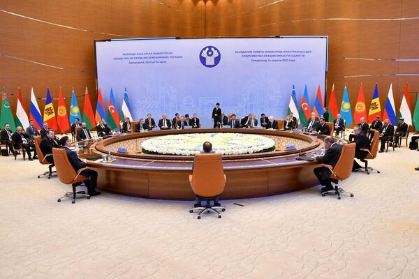 Сироджиддин Мухриддин представил позицию Таджикистана по вопросам сотрудничества стран - участниц Организации в соответствии с обновленной Концепцией дальнейшего развития Содружества. - Sputnik Таджикистан