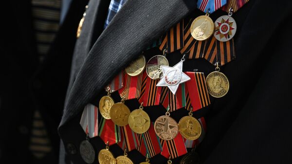 Медали ветерана Великой Отечественной войны - Sputnik Тоҷикистон