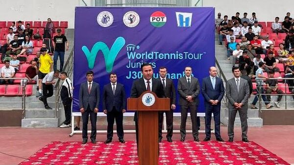 Международный юниорский турнир по теннису в Душанбе (World Tennis Tour Juniors J30). - Sputnik Таджикистан