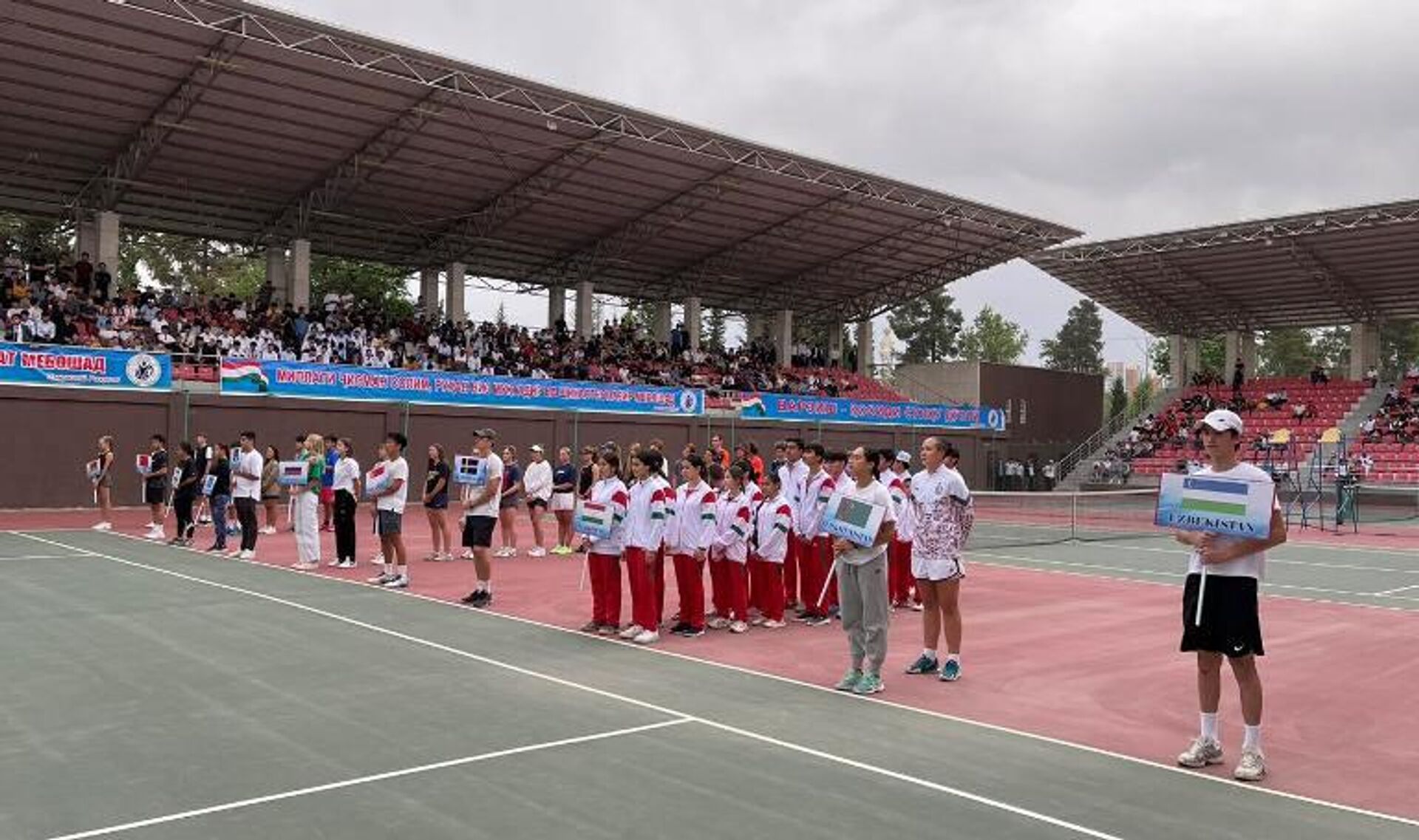 Международный юниорский турнир по теннису в Душанбе (World Tennis Tour Juniors J30). - Sputnik Таджикистан, 1920, 05.05.2023