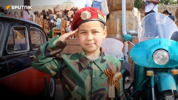 Празднование Дня Победы в Худжанде - Sputnik Таджикистан