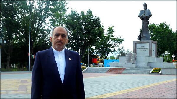 Посол Ирана в Таджикистане поздравил таджикистанцев с днем пресидского языка и Фирдауси  - Sputnik Тоҷикистон