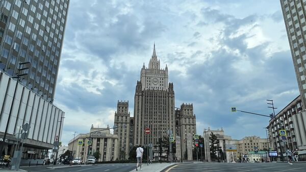 Здание Министерства иностранных дел РФ в Москве - Sputnik Таджикистан