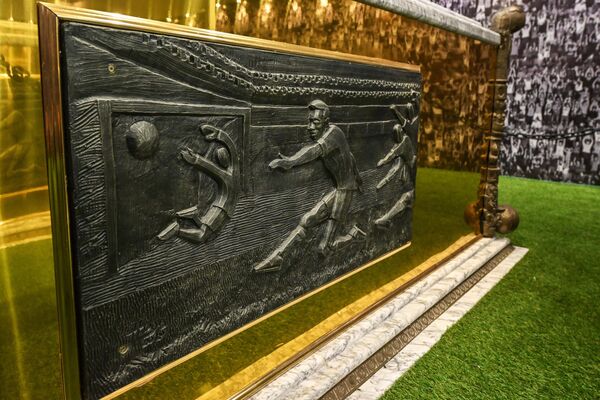В Бразилии открылся мавзолей, в котором похоронен трехкратный чемпион мира по футболу в составе сборной страны -  Пеле. - Sputnik Таджикистан
