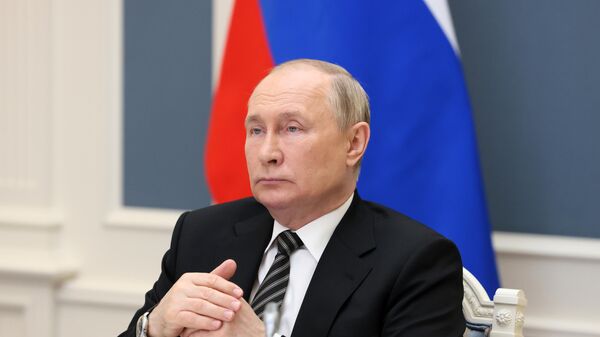 Президент РФ Владимир Путин на заседании Высшего Евразийского экономического совета - Sputnik Таджикистан