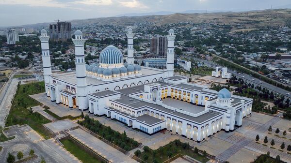 Новая мечеть в Душанбе - Sputnik Тоҷикистон