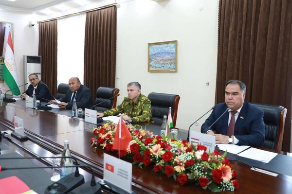 Таджикская сторона в ходе переговоров о границе с Кыргызстаном - Sputnik Таджикистан