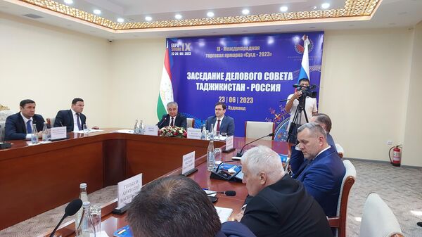 Заседание Делового совета предпринимателей в Худжанде - Sputnik Таджикистан