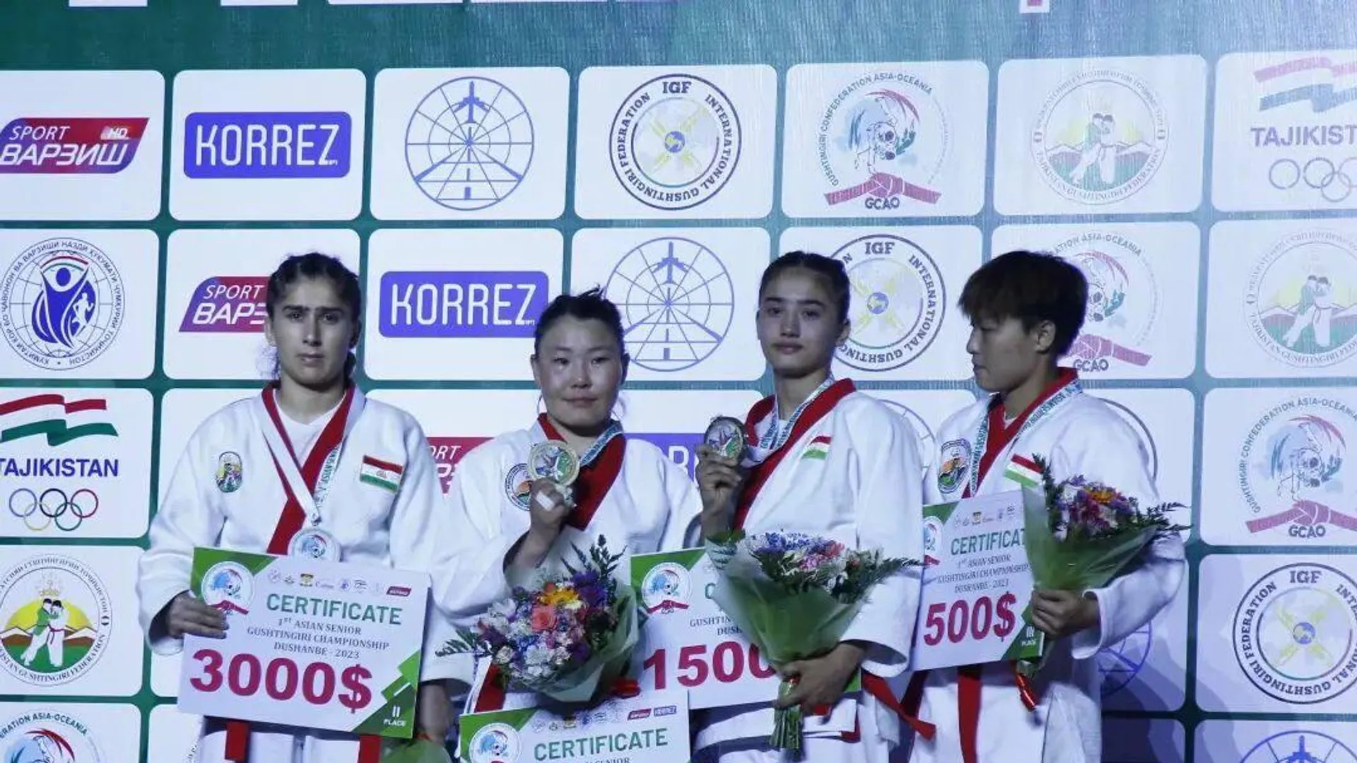 Золотой старт: первые результаты Чемпионата Азии по гуштингири