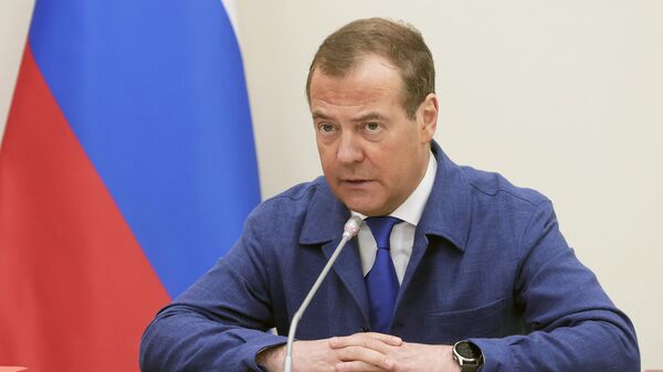 Рабочая поездка зампреда Совбеза РФ Д. Медведева в Центральный федеральный округ - Sputnik Таджикистан