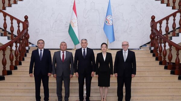 Встреча Совместной контрольной группы Таджикистана, Казахстана, России, Кыргызстана и Китая - Sputnik Таджикистан