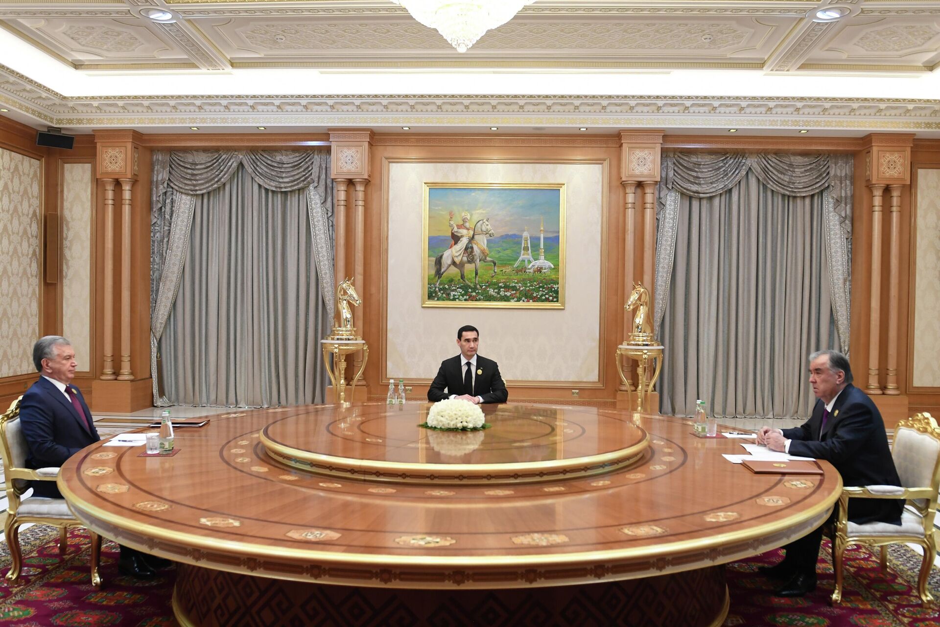 Переговоры президентов Таджикистана, Туркменистана и Узбекистана - Sputnik Таджикистан, 1920, 04.08.2023