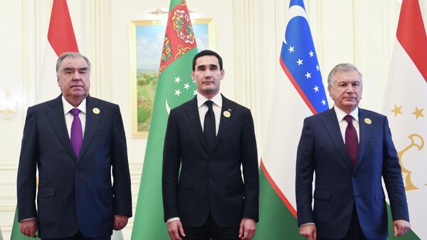 Президенты Таджикистана, Туркменистана и Узбекистана - Sputnik Таджикистан