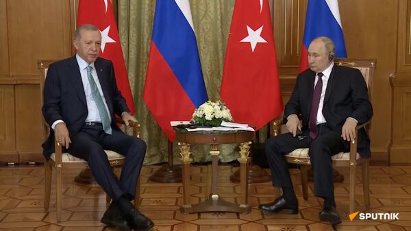 На встрече Эрдоган-Путин возникли трудности перевода - Sputnik Тоҷикистон