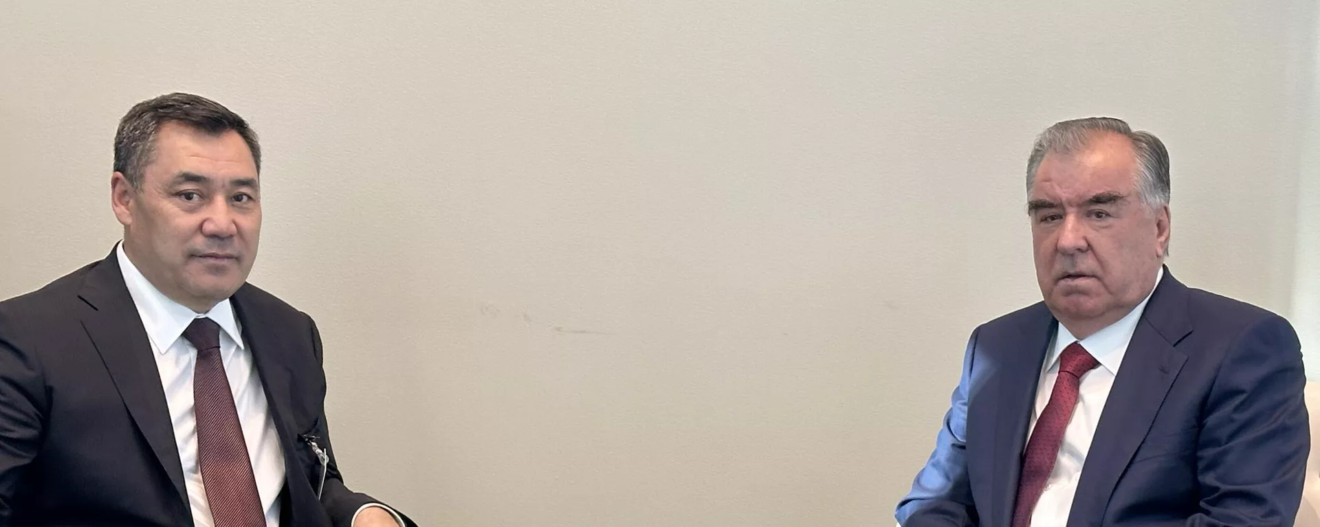 Мулоқот бо Президенти Ҷумҳурии Қирғизистон Садир Жапаров - Sputnik Тоҷикистон, 1920, 20.09.2023