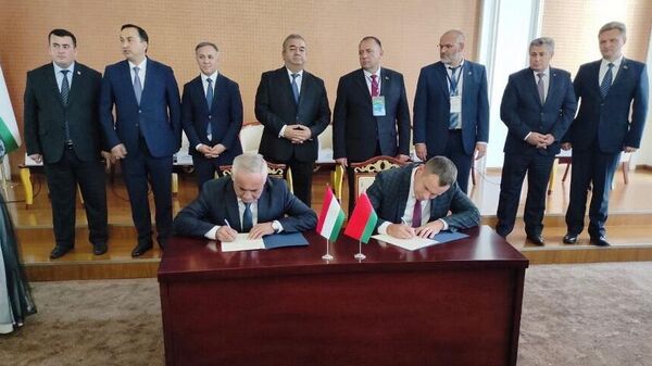 Беларусь поставит партию зерноуборочных комбайнов в Таджикистан в 2024 году - Sputnik Таджикистан