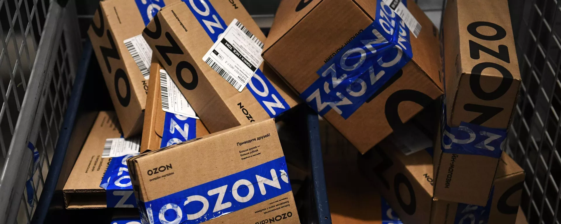 Открытие логистического центра Ozon под Новосибирском - Sputnik Тоҷикистон, 1920, 12.10.2023