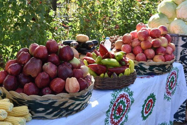 Фермеры страны продемонстрировали дары таджикской земли. - Sputnik Таджикистан