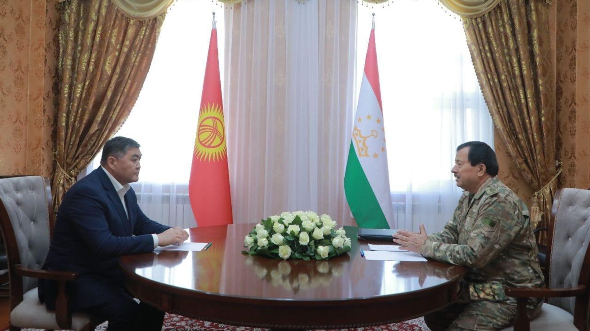 Стали известны подробности встречи глав ГКНБ по таджикско-кыргызской границе