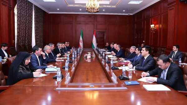 Встреча делегаций Ирана и Таджикистана - Sputnik Таджикистан