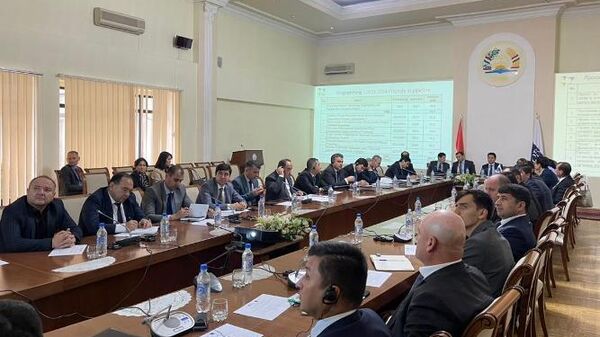 Заседание Государственного комитета по инвестициям и управлению государственным имуществом Таджикистана - Sputnik Таджикистан